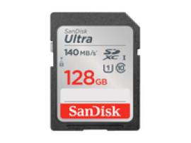 SanDisk Ultra SD microSDXC UHS1 128GB Reading speed of up to 140MB/s class 10