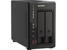 QNAP TS-253E 2-Bay Tower NAS Enclosure 8GB RAM Dual M.2 NVMe 2.5GbE Server