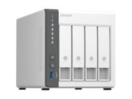 QNAP TS-433 4-Bay Tower NAS Enclosure 4GB RAM 2.5GbE LAN Personal Cloud Server