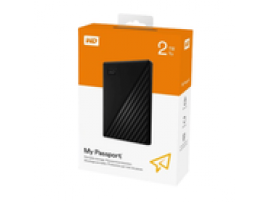 Western Digital WDBYVG0020BBK 2TB MY Passport Black External Hard Disk Drive