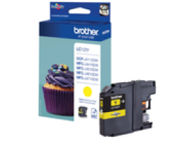 Brother LC123 Yellow Ink Cartridge MFC-J4410DW Refill LC123Y High Yield Tank