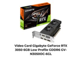 Video Card Gigabyte GeForce RTX 3050 6GB Low Profile GDDR6 GV-N3050OC-6GL
