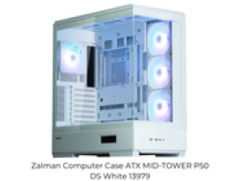 Zalman Computer Case ATX MID-TOWER P50 DS White 13979