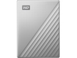 WD 4TB My Passport Ultra USB 3.0 Type-C External Hard Drive (Silver) 256-Bit