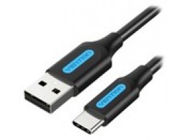 Vention USB-A to USB-C 3A/5Gbps Fast Charging and Data Transfer 2m Cable COZBH