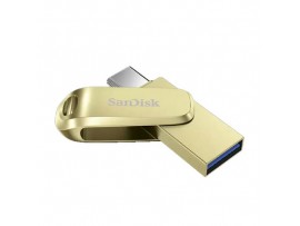 Sandisk Ultra Dual Drive Luxe Gold USB Type-C 256GB Flash Drive SDDDC4-256G-G46G