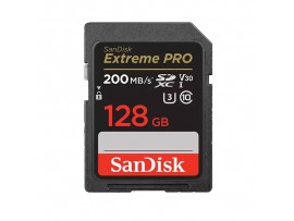 SanDisk Extreme Pro 128GB SDXC UHS-I U3 V30 Memory Card SDSDXXD-128G-GN4IN 200MBs