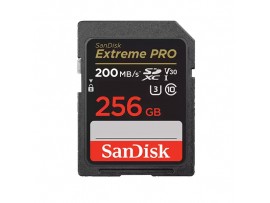 SanDisk Extreme Pro 256GB SDXC UHS-I U3 V30 Memory Card SDSDXXD-256G-GN4IN