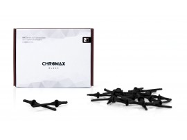Noctua NA-SAV2-BLACK chromax.black Anti-Vibration Fan Mounts Set of 20