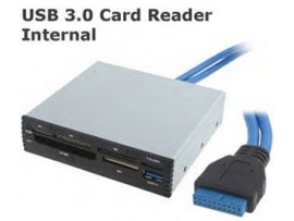 IPPON BW-P0055A Premium 3.5" Floppy Front Bay Panel MS CF SD Card Reader USB 3.0
