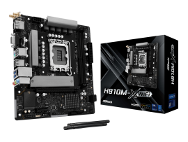 ASRock H810M-X WiFi LGA1851 Motherboard Intel H810 DDR5 mATX 90-MXBS60-A0UAYZ