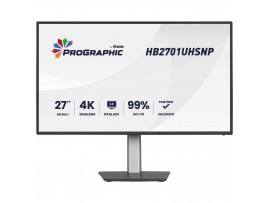 iiyama ProGraphic 27 4K UHD IPS Black Monitor USB-C PD 96W KVM HB2701UHSNP-B1