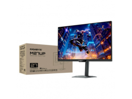 Gigabyte 27" 4K UHD 160Hz 1ms IPS Gaming Monitor 16:9 1:1000 HDMI Black M27UP