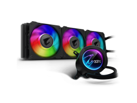 Gigabyte Aorus Liquid Cooler 360 Circular LCD Display Triple 120mm ARGB Fans