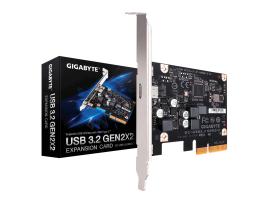 Gigabyte GC-USB 3.2 GEN2X2 Type-C connector 20Gb/s data-transfer Speed PCIe