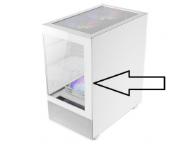 Front Panel for White ANTEC CX200M PC Computer Case AN11-2012