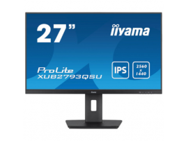 IIYAMA 27" ProLite 2K QHD 100Hz 1ms IPS Monitor 16:9 1:1300 HDMI XUB2793QSU-B7