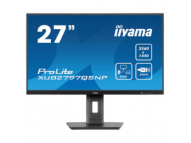IIYAMA 27" ProLite 2K QHD 100Hz 1ms USB-C PD96W IPS Monitor 16:9 XUB2797QSNP-B1