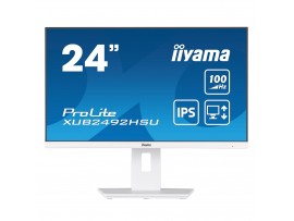 IIYAMA 24" ProLite IPS FHD 100Hz 0.4ms Monitor 1:1300 250 cd/m2 XUB2492HSU-W6
