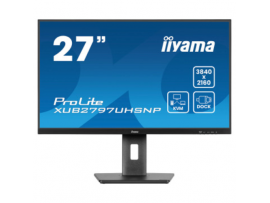 IIYAMA 27" ProLite 4K 60Hz 4ms USB-C PD96W IPS Monitor 16:9 XUB2797UHSNP-B1