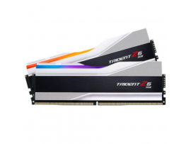 G.Skill RAM DDR5 32GB 2x16GB 6400 Trident Z5 RGB Silver 6400J3239G16GX2-TZ5RS