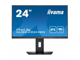 IIYAMA 24" ProLite IPS FHD 75Hz 4ms Monitor 250 cd/m2 1:1000 XUB2492HSN-B5