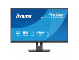 IIYAMA 32" ProLite QHD 100Hz 1ms USB-C PD95W IPS Monitor XUB3297QSNP-B1