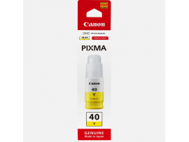 Genuine Canon GI-40Y Yellow Refill Ink Bottle PIXMA G6040 G5040 Factory Sealed