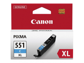 Genuine Canon CLI-551XL C Cyan High Yield Ink Cartridge PIXMA iP7250 IHC122