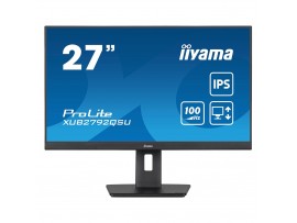 IIYAMA 27" ProLite IPS WQHD 100Hz 0.4ms Monitor 250 cd/m2 Black XUB2792QSU-B6