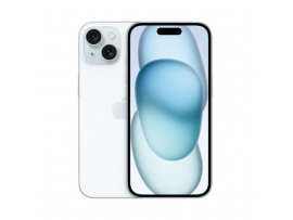 iPhone 15 128GB Apple Blue 6.1" OLED 2556x1179 A16 Bionic iOS 17 MTP43HX/A
