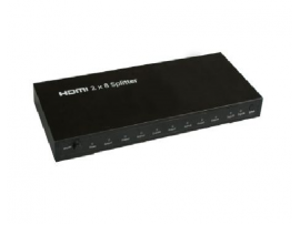 IPPON HM-SP208 2x8 Ports HDMI Splitter Switcher 2 In 8 Out Dual Source 4K HDCP