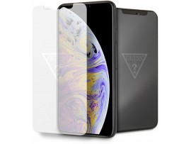 IPhone XS MAX CG Mobile GUESS TEMPERED 9H GLASS Invisible Logo Screen Protector