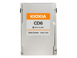 KIOXIA 1.92TB 2.5" U.3 CD6-R PCIe4x4 SIE SSD KCD6XLUL1T92