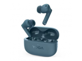 Lenovo YOGA True Wireless Stereo Earbuds Tidal Teal Bluetooth GXD1N63507