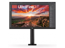 LG 27" UltraFine IPS 4K UHD 60Hz 5ms USB-C PD60W Monitor 3840x2160 27UN880-B