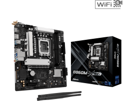 ASRock B860M-X WiFi LGA1851 Motherboard Intel B860 DDR5 mATX 90-MXBRY0-A0UAYZ