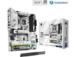 ASRock Z890 Steel Legend WiFi LGA1851 Motherboard Intel Z890 DDR5 ATX 90-MXBPF0