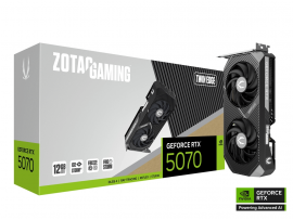 ZOTAC GAMING GeForce RTX 5070 Twin Edge 12GB GDDR7 Graphics Card ZT-B50700E-10P
