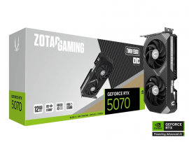 ZOTAC GeForce RTX 5070 Twin Edge OC 12GB Graphics Card GPU ZT-B50700H-10P