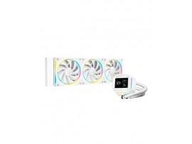 DeepCool LM360 WH White 360mm AIO Liquid CPU Cooler 2.4" IPS LCD Intel AM5 LGA1851