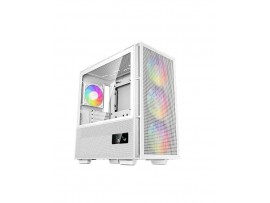 DeepCool CH560 Digital White ATX Mid Tower Case Status Display 4 ARGB Fans