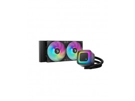 DeepCool LE240 V2 Black 240mm AIO Liquid CPU Cooler ARGB Intel AM5 LGA1851 BK