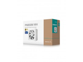 DeepCool PN850M White 850W 80+ Gold ATX 3.1 PCIe 5.1 Modular PSU R-PN850M-FC0W