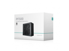DeepCool PF500 500W 80 PLUS Certified ATX Power Supply PC PSU R-PF500-HA0B-WO