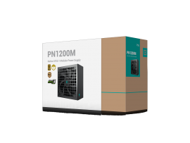 DeepCool PN1200M Black 1200W 80+ Gold ATX 3.1 PCIe 5.1 Modular PSU R-PNC00M-FC0B
