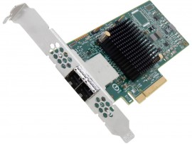 Broadcom LSI SAS 9300-8e 8-Port 12Gb/s External HBA Card H5-25460-00 LSI00343