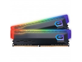 GeIL Orion RGB 32GB (2x16GB) DDR4 3200MHz CL16 AMD Edition Gray RAM Kit GAOSG432