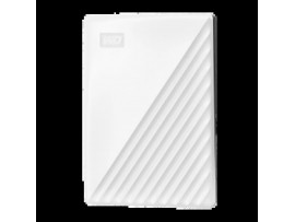 WD My Passport 5TB External HDD White Portable Hard Drive USB 3.0 WDBPKJ0050BWT