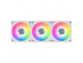 Lian-Li 120mm UNI FAN CL Wireless Reverse White x3 Case Fans 2100 RPM 12RCL1W3W